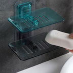 Adhesive Bathroom Soap Dish Storage Rack | StorageOZ