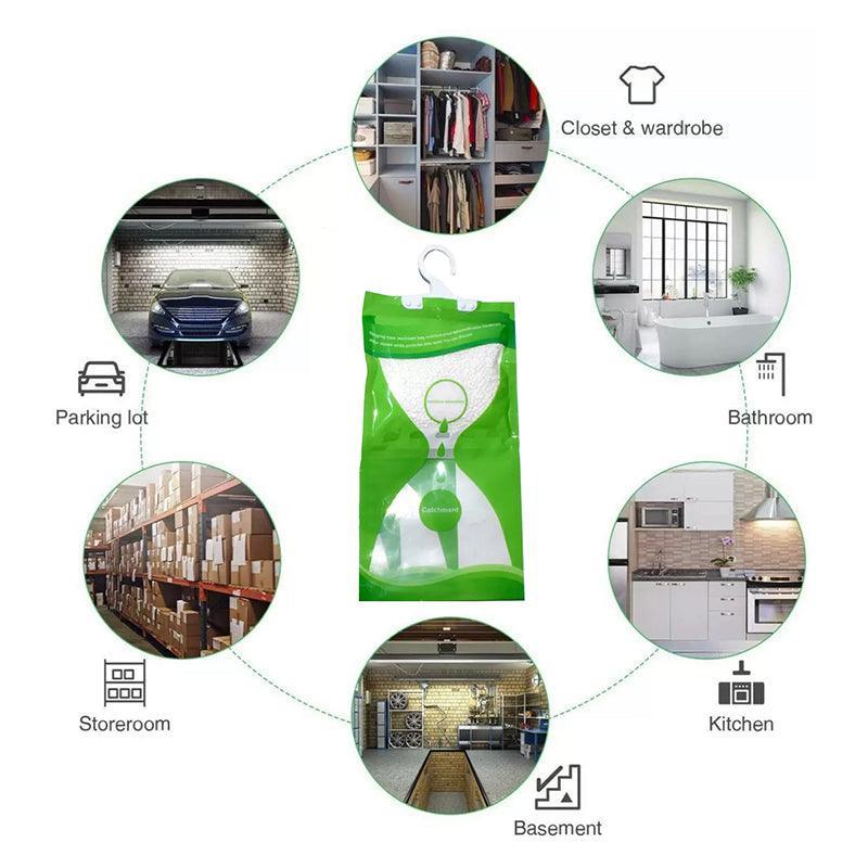 Hanging Wardrobe Moisture Absorber Pack Set | StorageOZ