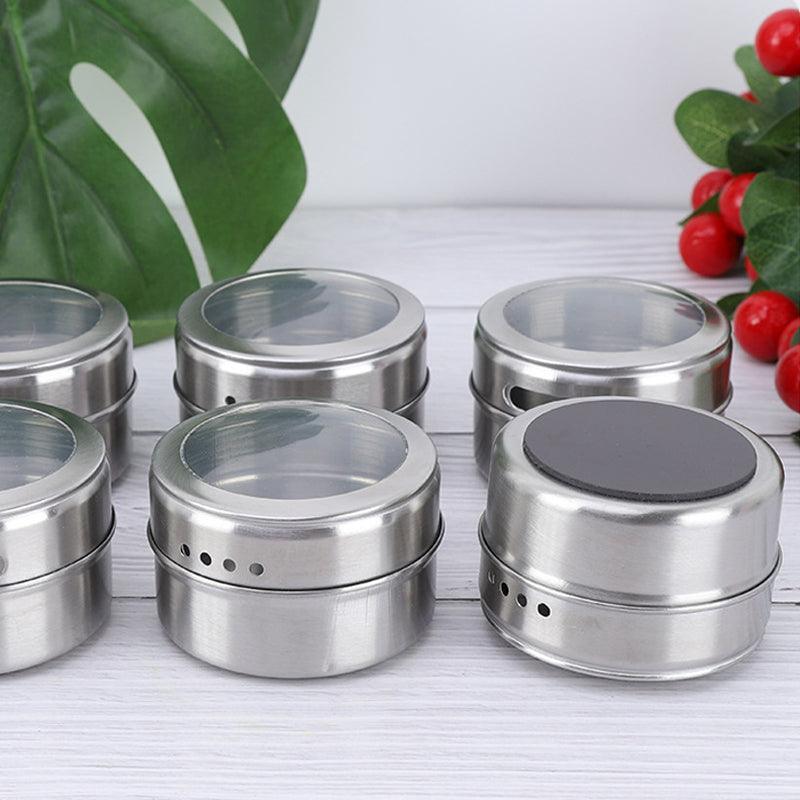 12 Pcs Spice Pots Kitchen Storage Organiser | StorageOZ
