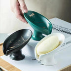 Ceramic Self Drain Soap Dish Three Colours | StorageOZ