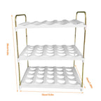 3 Tier Cup and Bottle Storage Rack Organiser | StorageOZ