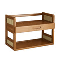 Bamboo Desk Shelf with Drawer Two Lengths | StorageOZ