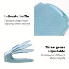 10 Pcs Adjustable Shoe Stackers Three Colours | StorageOZ