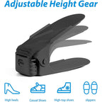 10 Pcs Adjustable Shoe Stackers Three Colours | StorageOZ