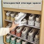 10 Pcs Adjustable Shoe Stackers Three Colours | StorageOZ