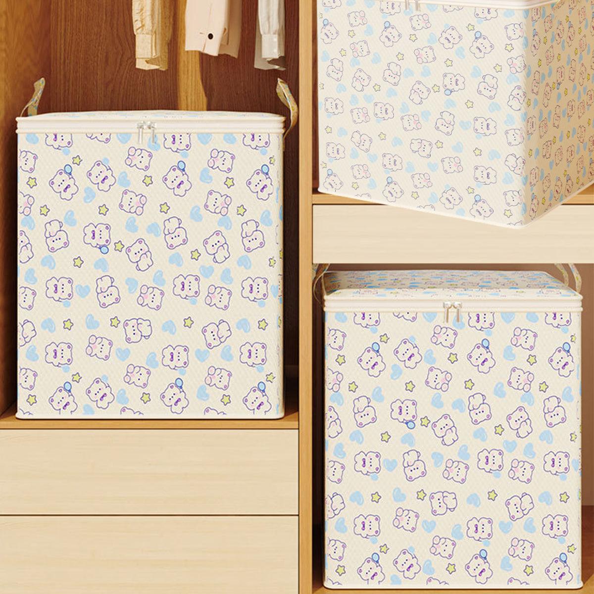 2 Pcs Foldable Quilt Storage Bags Three Sizes | StorageOZ