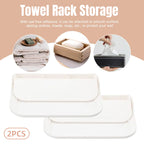 2 Pcs Foldable Nail Free Wall Storage Racks | StorageOZ