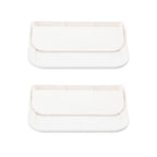 2 Pcs Foldable Nail Free Wall Storage Racks | StorageOZ