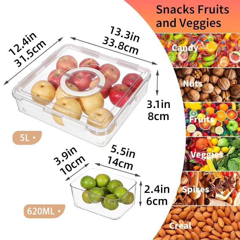 Crisper Boxes Two Colours Kitchen Organiser | StorageOZ