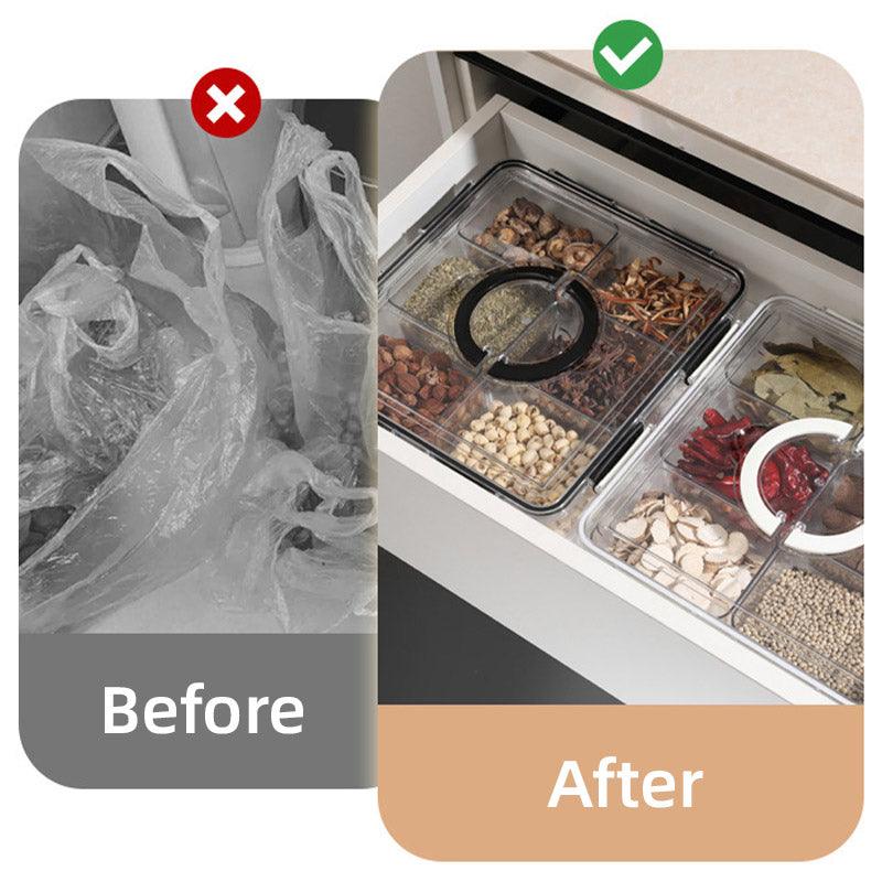 Crisper Boxes Two Colours Kitchen Organiser | StorageOZ