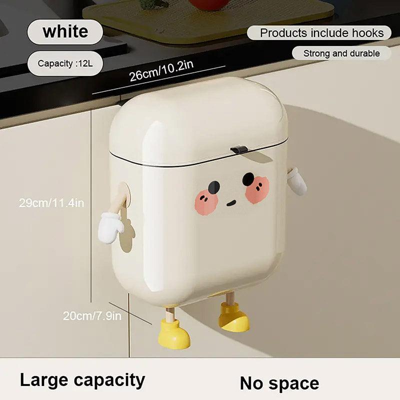 12L Wall Mount Kitchen Trash Bin Organiser | StorageOZ