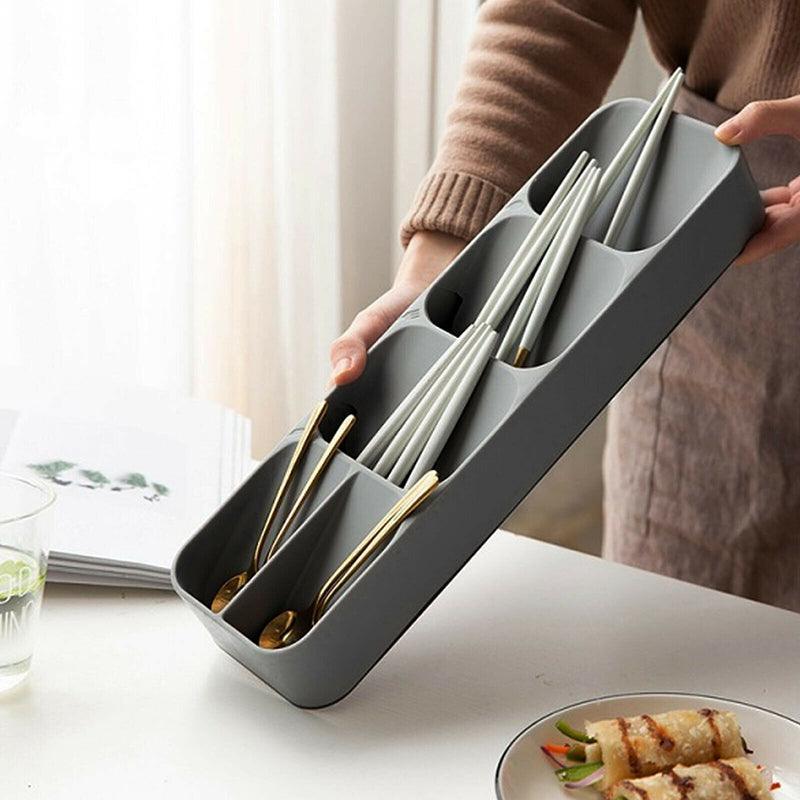 Kitchen Drawer Cutlery Tray Storage Organiser | StorageOZ