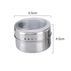 12 Pcs Spice Pots Kitchen Storage Organiser | StorageOZ