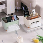 Multifunction Tissue Box Three Colours Set | StorageOZ