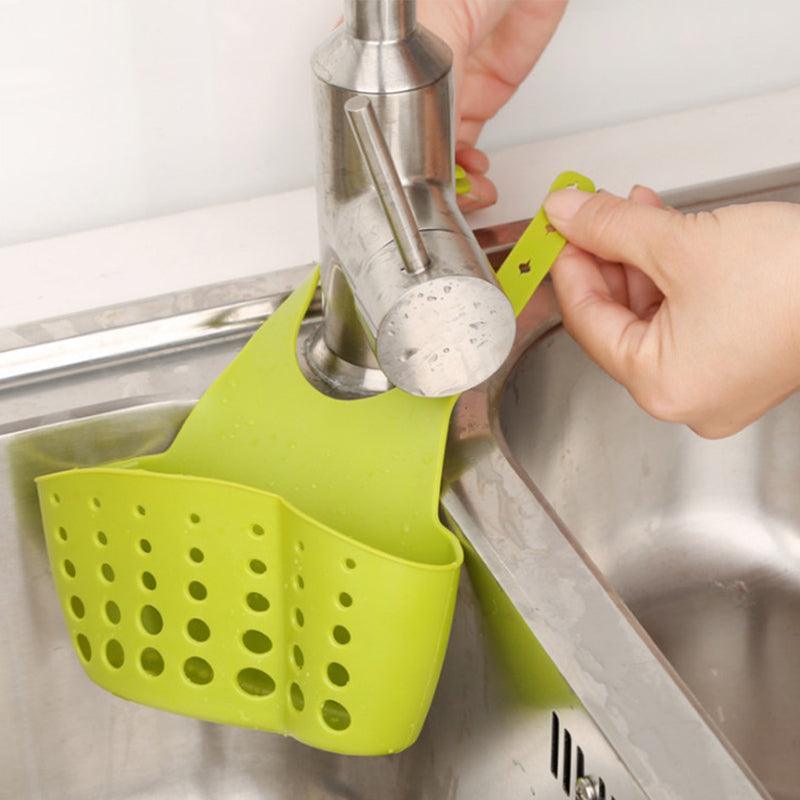 2 Pcs Hanging Sink Drain Basket Three Colours | StorageOZ