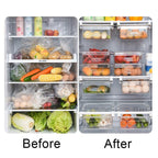 2 Pcs Adjustable Fridge Under Shelf Drawers | StorageOZ