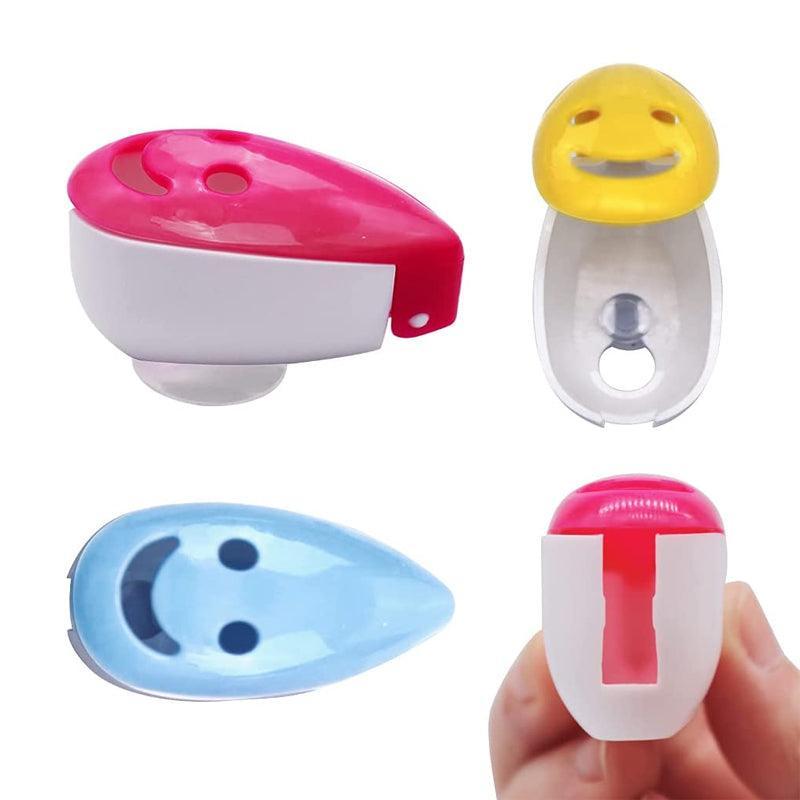4 Pcs Smiley Face Toothbrush Holder Rack | StorageOZ