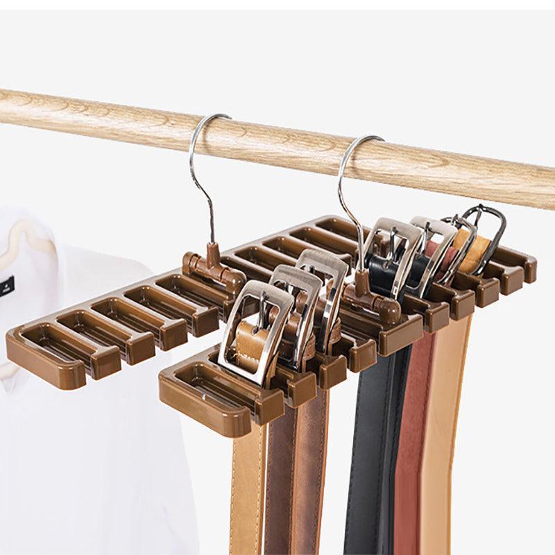 10 Hole Tie Belt Scarf Hanger Two Colours | StorageOZ