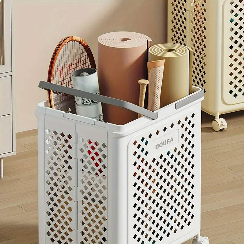 Laundry Basket with Wheels Two Size Options | StorageOZ