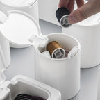 Mini ABS Lidded Storage Box in Two Shapes | StorageOZ