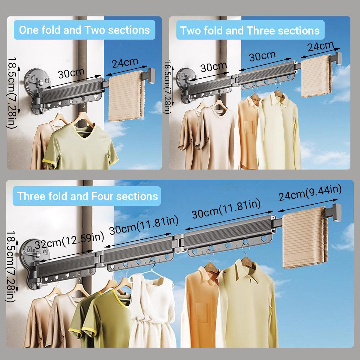 Folding Clothes Drying Rack Three Bar Styles | StorageOZ