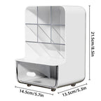 Angled Pen Holder with Drawer Two Colours | StorageOZ