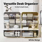 Angled Pen Holder with Drawer Two Colours | StorageOZ
