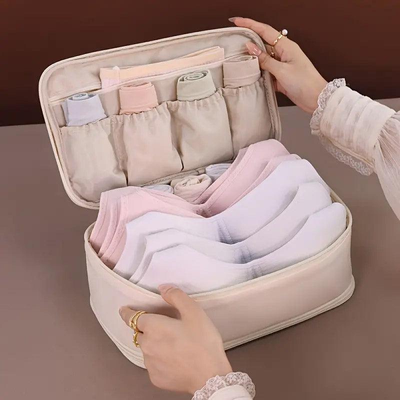 Double Layer Underwear Travel Bag Two Colours | StorageOZ