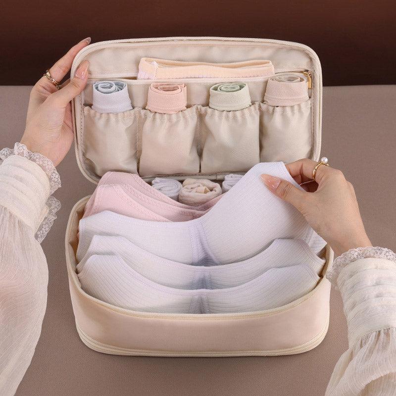 Double Layer Underwear Travel Bag Two Colours | StorageOZ