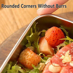 6 Pcs 650ml Stainless Food Storage Boxes | StorageOZ