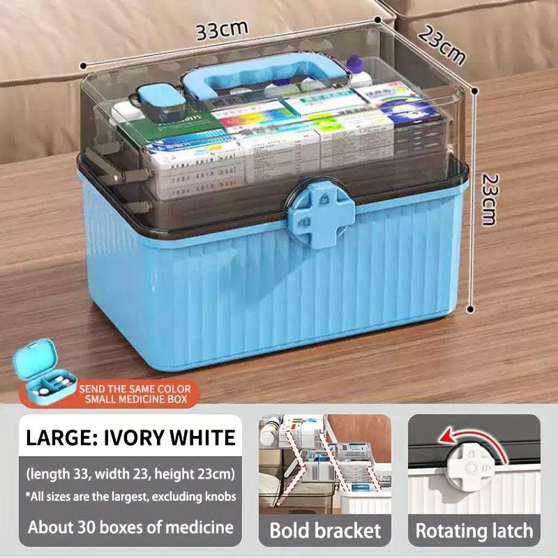 Medicine Kits Two Colours Home Organiser | StorageOZ