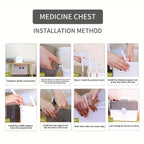 Medicine Kits Two Colours Home Organiser | StorageOZ