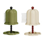 Retro Tissue Box with Tray Two Colours Set | StorageOZ