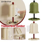 Retro Tissue Box with Tray Two Colours Set | StorageOZ