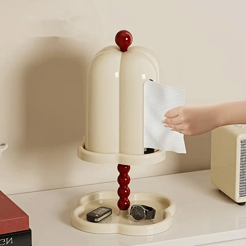 Retro Tissue Box with Tray Two Colours Set | StorageOZ