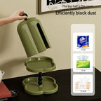 Retro Tissue Box with Tray Two Colours Set | StorageOZ