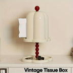 Retro Tissue Box with Tray Two Colours Set | StorageOZ