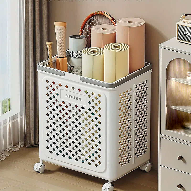 Laundry Basket with Wheels Two Size Options | StorageOZ