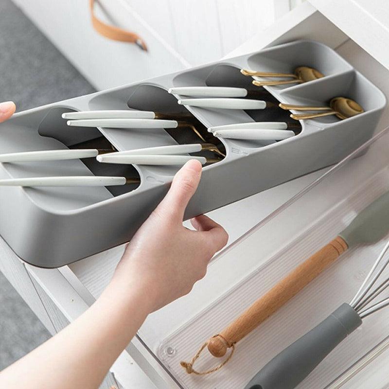 Kitchen Drawer Cutlery Tray Storage Organiser | StorageOZ
