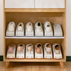 20 Pcs Double Layer Shoe Organisers Two Colours | StorageOZ