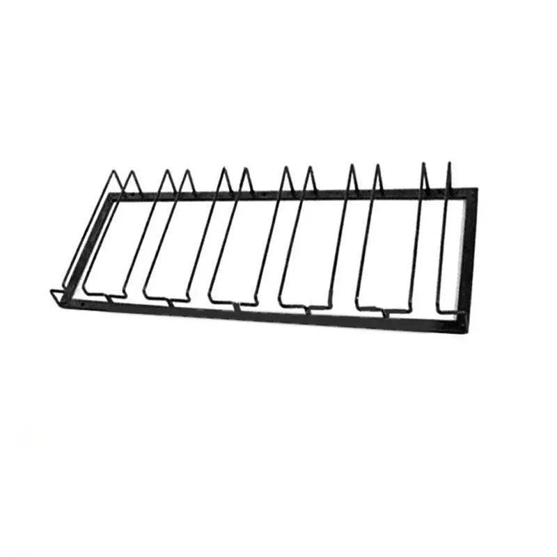 Hanging Wine Glass Rack in Six Slot Counts | StorageOZ
