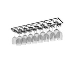 Hanging Wine Glass Rack in Six Slot Counts | StorageOZ