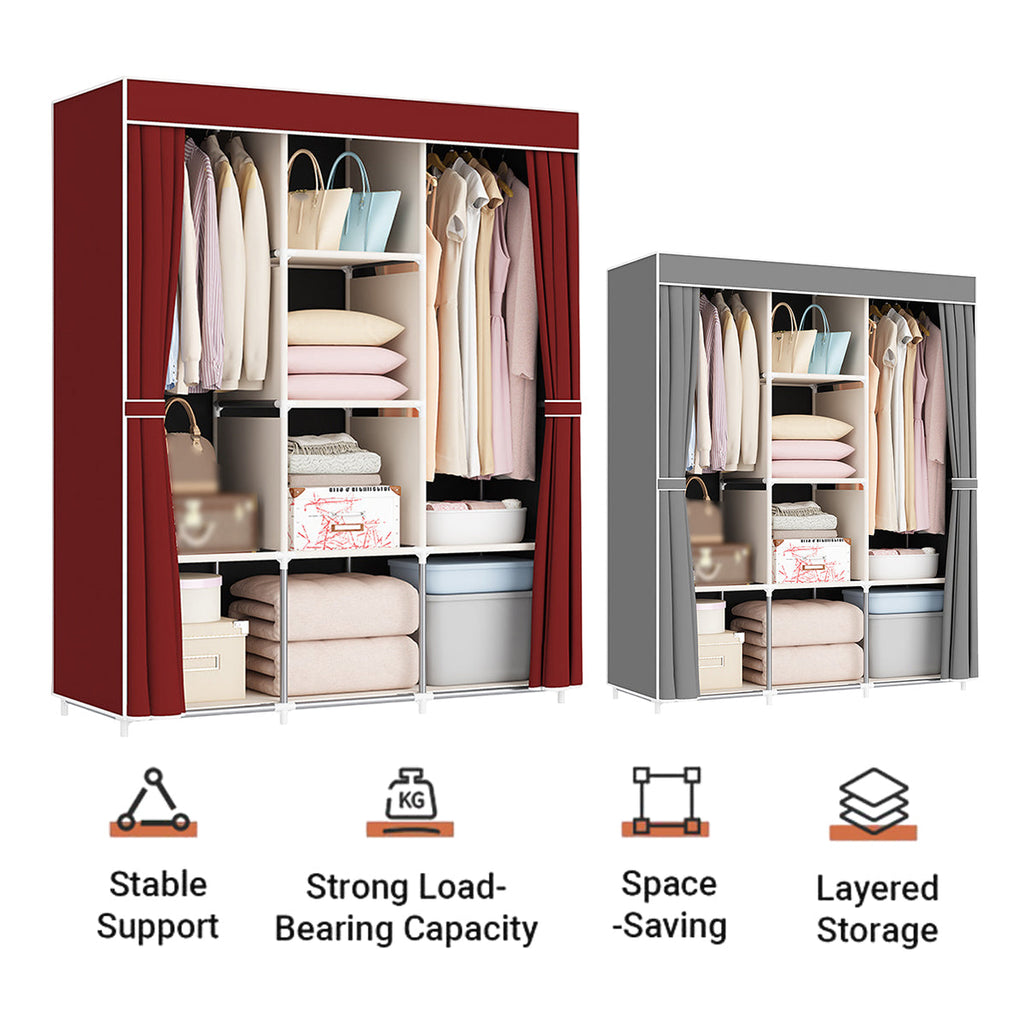 Wardrobe Closet Storage Two Styles Organiser | StorageOZ