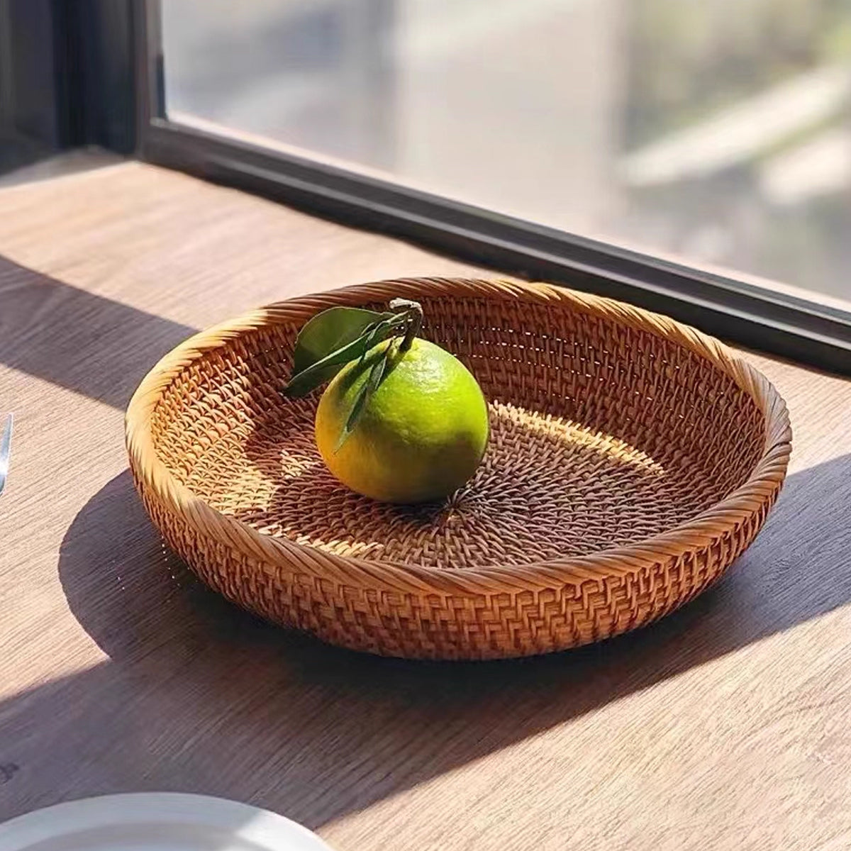 Rattan Tray and Basket Set in Three Styles | StorageOZ