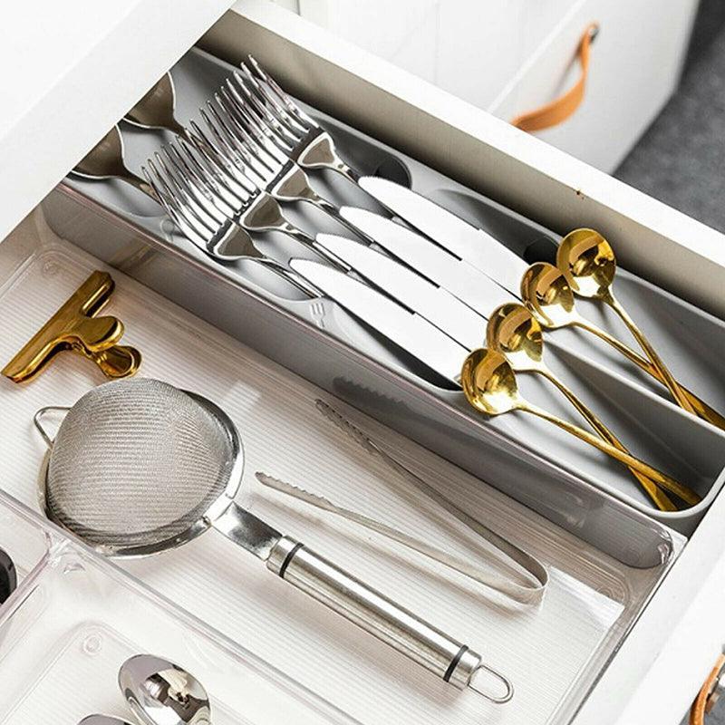 Kitchen Drawer Cutlery Tray Storage Organiser | StorageOZ