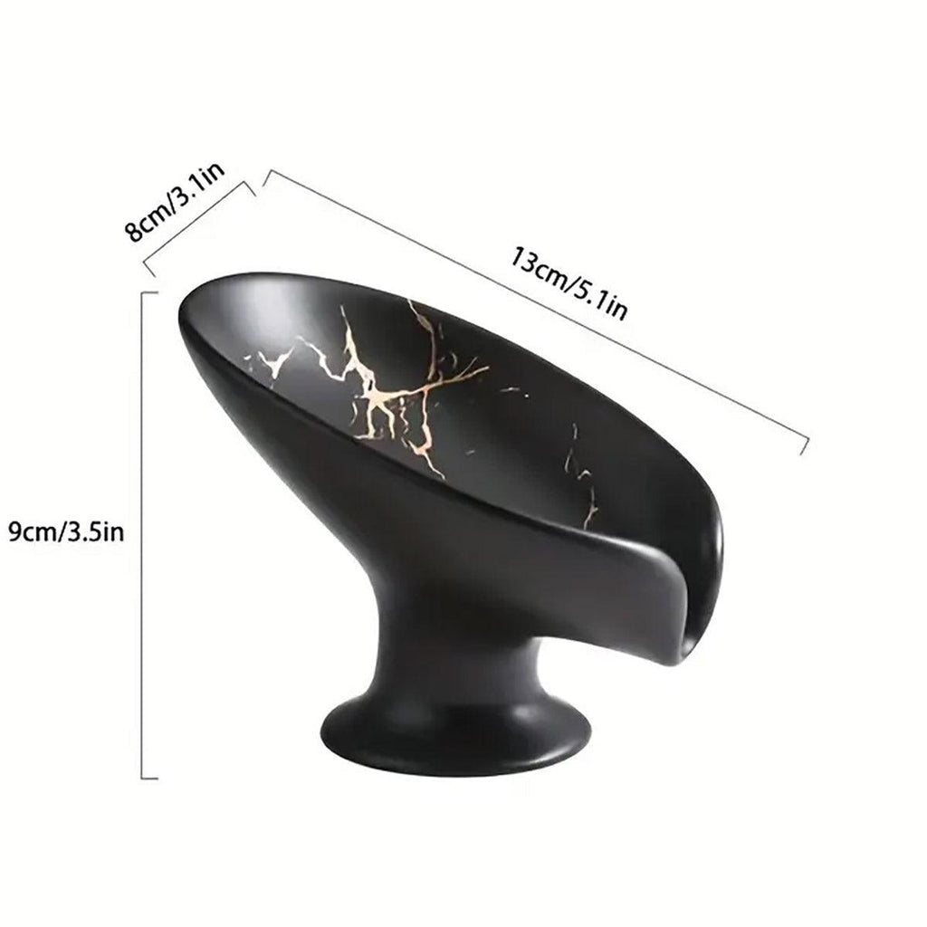 Ceramic Self Drain Soap Dish Three Colours | StorageOZ
