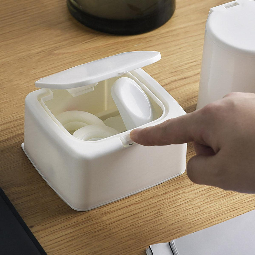 Mini ABS Lidded Storage Box in Two Shapes | StorageOZ