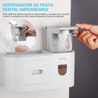 Wall Mounted Toothbrush Holder Five Cup Styles | StorageOZ