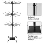 3-Tier Rotating Sock Rack Accessories Hanging Display Stand Organizer for Storage