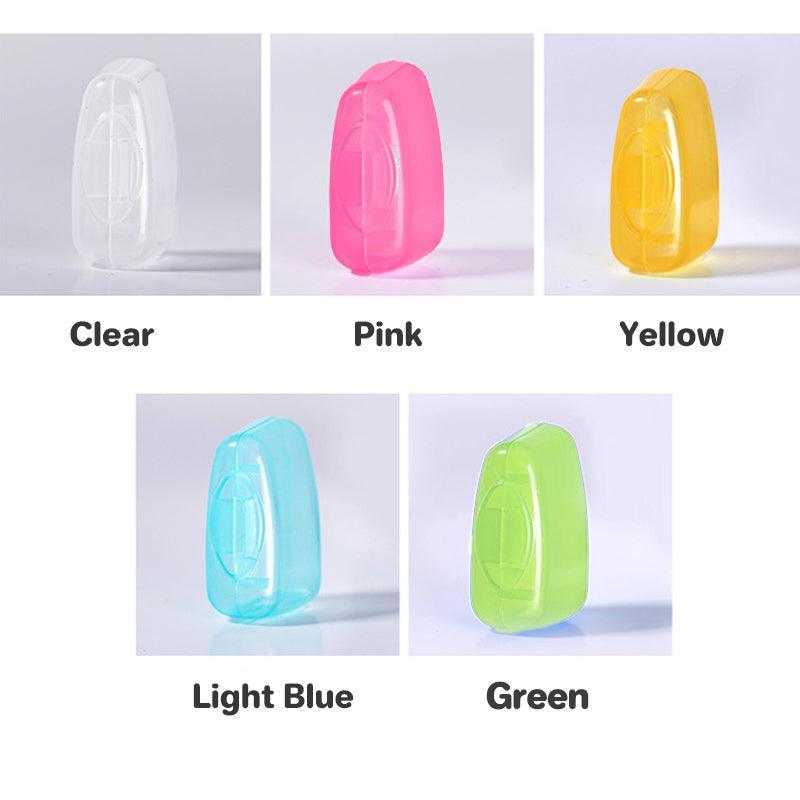 5 Pcs Toothbrush Head Covers Five Colours | StorageOZ
